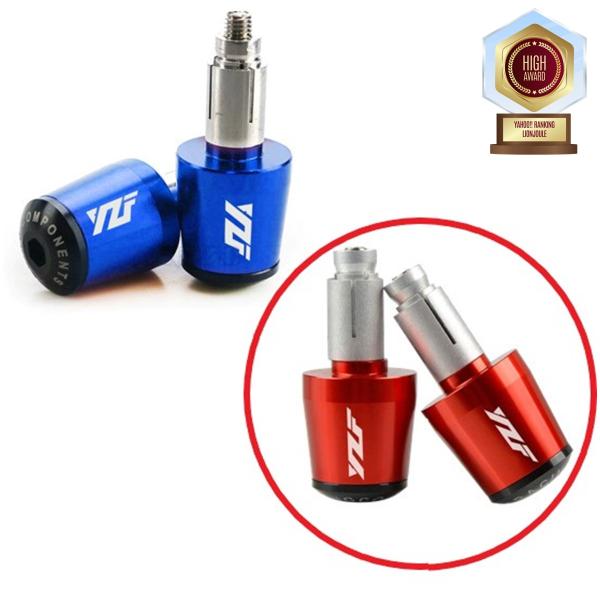 【検索】yzf-r25 バーエンド r25 ハンドルバー ハンドルバーエンド　バイク ハンドル バイクパーツ R125 R15 R25 R3 R6 R6S R1 R1M 600R ヤマハ Yamaha YZF　バーエンド 青