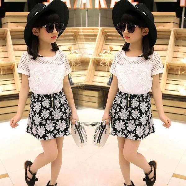 セットアップ 可愛い 女の子 トップス キッズ おしゃれ ジュニア 2点セット シンプル 半袖 ショートスカート カジュアル メール便送料無料 Buyee 日本代购平台 产品购物网站大全 Buyee一站式代购 Bot Online