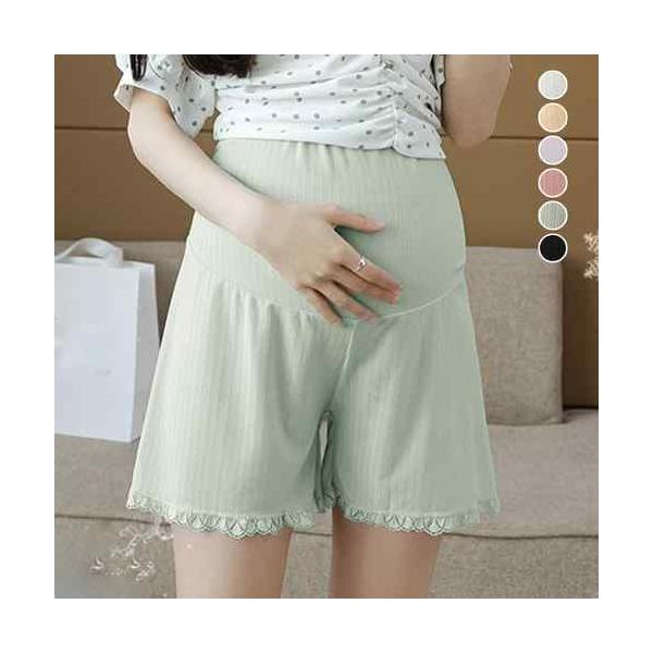 カラー：ブラック/ホワイト/ピンク/ベージュ/ミントグリーン/グレージュサイズ：ワンサイズ着丈:約40cm 股下:約9cm ウエスト(ゴム仕様):約83-124cm ヒップ:約100-136cm もも周り:約54-82cm裏地：なし伸縮性：...