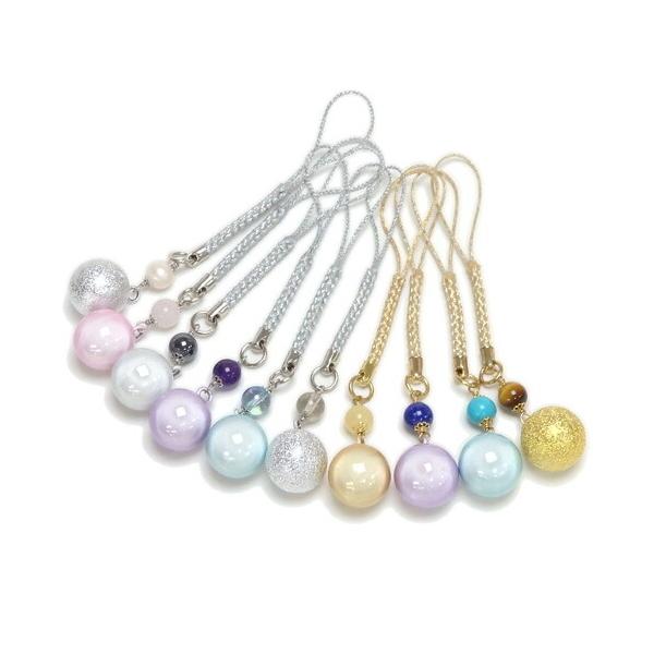 ※ご注意・ポスト配達便での発送なので、代引きでのお支払いは不可能となりますので、ご了承下さい。・ポスト配達便は発送してから2〜5日後に郵便受けに投函されます。 涼やかなミュージックボールの響きと天然石に癒されます！お財布などにつけてお守りに...