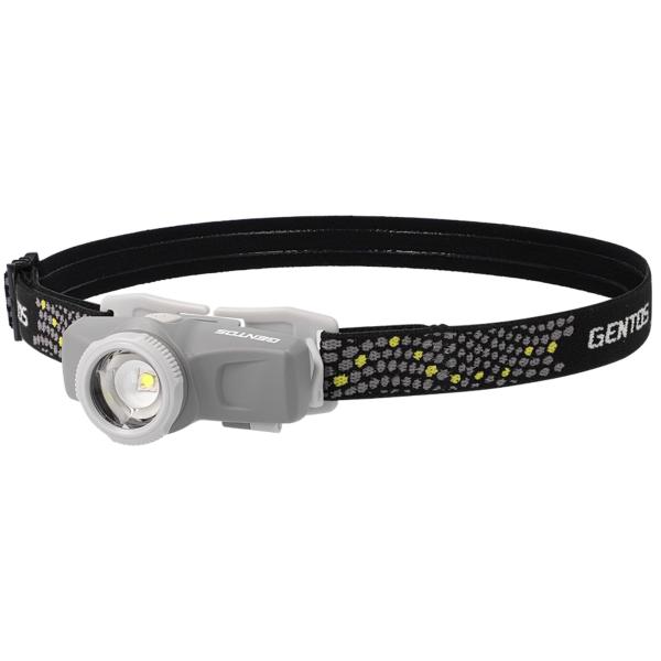 GENTOS(ジェントス) LED ヘッドライト 明るさ200ルーメン/実用点灯7.5時間/耐塵/耐水 単3形電池1本使用 コンパクトヘッド