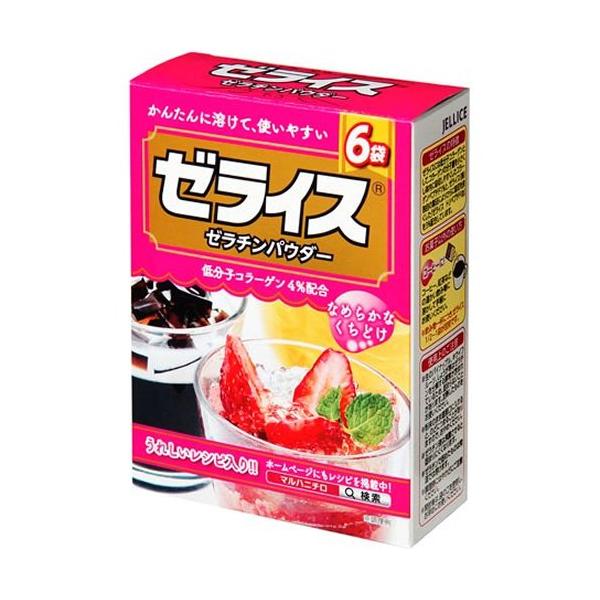 マルハニチロ ゼライス 6P 30g×10個 ・内容量:30g&amp;times;10個・原材料:ゼラチン、コラーゲンペプチド・商品サイズ(高さx奥行x幅):10.5cm&amp;times;32.5cm&amp;times;7.6cm