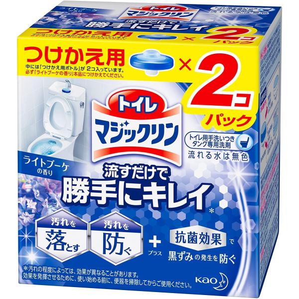 【まとめ買い】トイレマジックリン流すだけで勝手にキレイブーケ替2P ×2セット