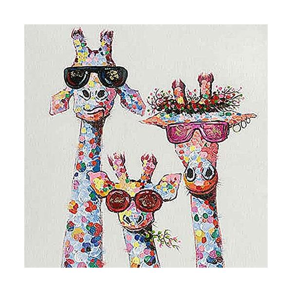 KMKER ダイヤモンドペインティングキット ダイヤモンドアート キット アニマルミックス ダイアモンドビーズ絵画 刺繍キット 5D モザイ