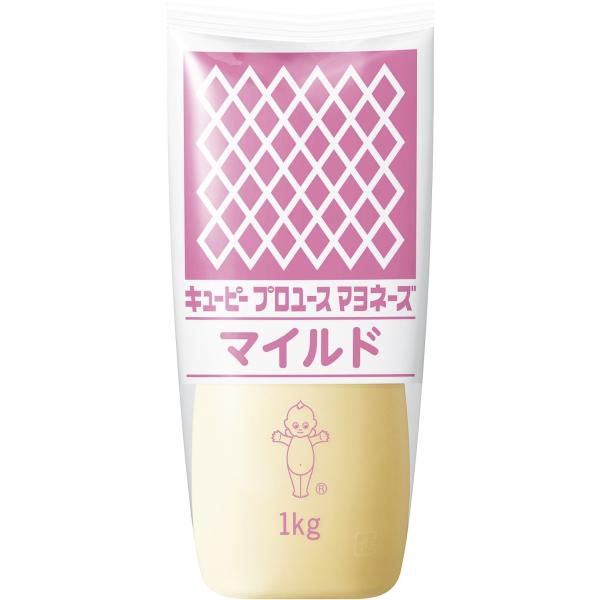 キユーピー 業務用 プロユース マヨネーズ マイルド 1kg 大容量 ・原材料:食用植物油脂(大豆を含む)、醸造酢(りんごを含む)、卵、砂糖類(水あめ、砂糖)、食塩、調味料(アミノ酸等)、香辛料、たん白加水分解物、香辛料抽出物・商品サイズ(...