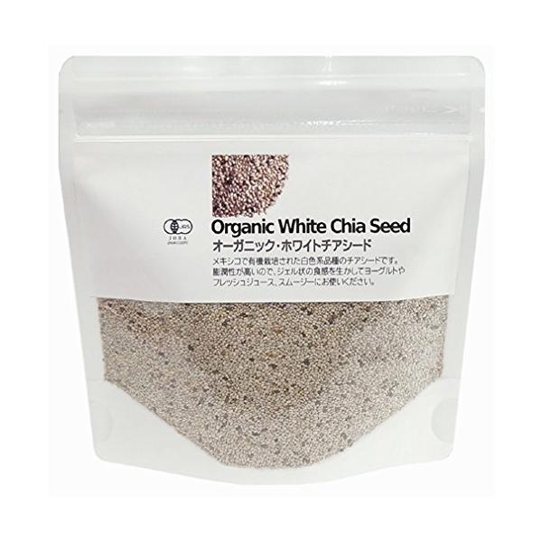 ナチュラルキッチン オーガニック ホワイトチアシード 200g 2246 ・内容量:200g・原材料:有機ホワイトチアシード・商品サイズ(高さx奥行x幅):16cm×5cm×16cm