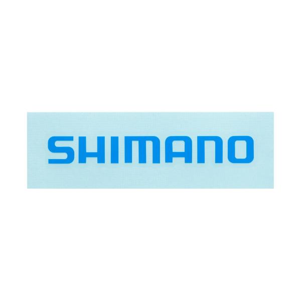 シマノ(SHIMANO) シマノステッカー ST-001X ブルー ・カラー：ブルー・寸法(mm)：150×20・素材：PET