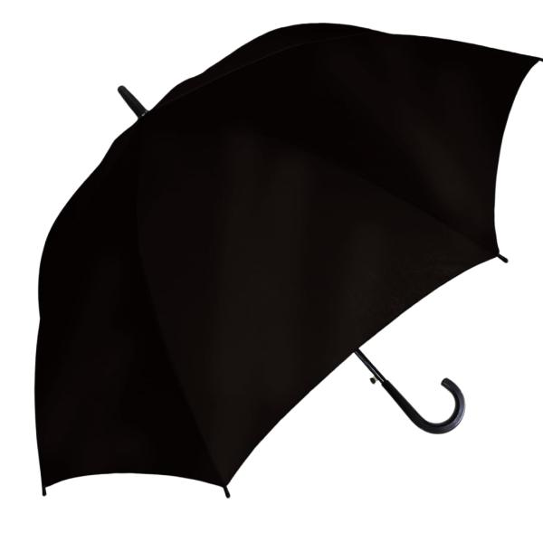 中谷-傘 中谷 紳士 ビニール傘 エンボスビニール ブラック 無地 【113-002】 ジャンプ式 親骨・受骨グラスファイバー 70cm ビッグサイズ ・まるで生地傘！７０ｃｍのビッグサイズ、尚且つ耐風仕様で強い雨もしっかりガード！・生産国...
