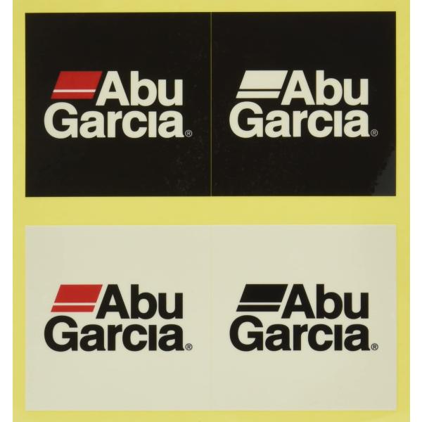 AbuGarcia (アブガルシア) ウォータープルーフステッカー 50mm ・ステッカーサイズ:縦50mm x横50mm・入数:4枚・梱包外装サイズ:17cm x 11cm・素材:塩化ビニール