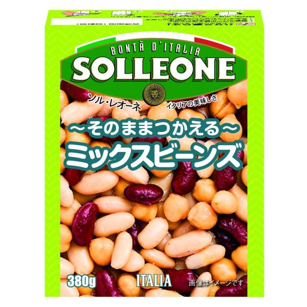 日欧商事 ソル・レオーネ ミックスビーンズ 380g
