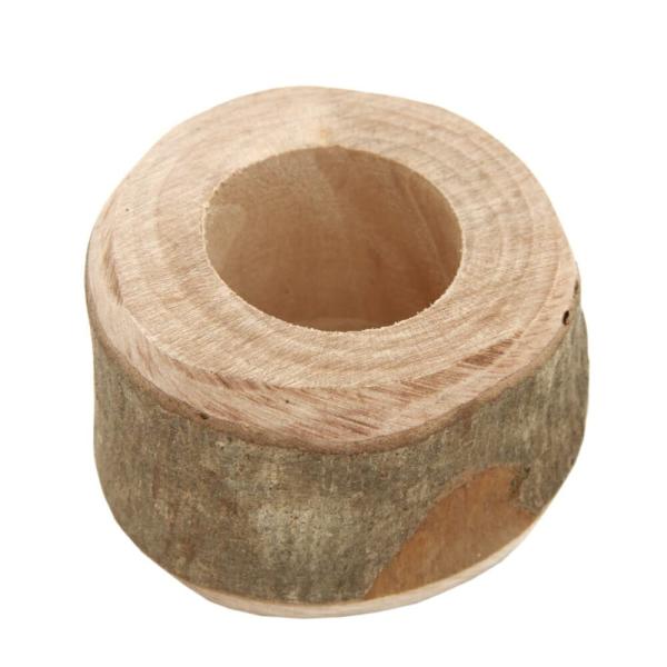 フォーテック 【エサ皿】 木製ゼリー皿 16g 1個用 ・商品サイズ　φ60×H40mm