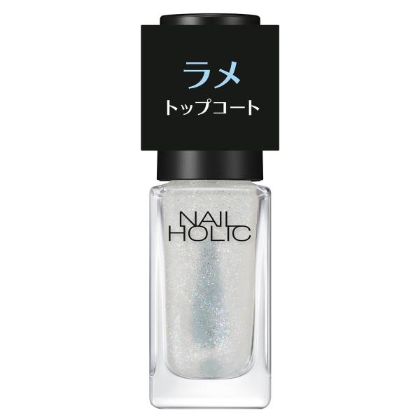 NAIL HOLIC(ネイルホリック)ネイルホリック ラメ トップコート 04 繊細シルバー 5mL ・カラー：04 繊細シルバー・ラメの大きさやカラーが異なる4種のラメトップコートです。・手持ちのネイルカラーに塗り重ねることで、気分に合わ...