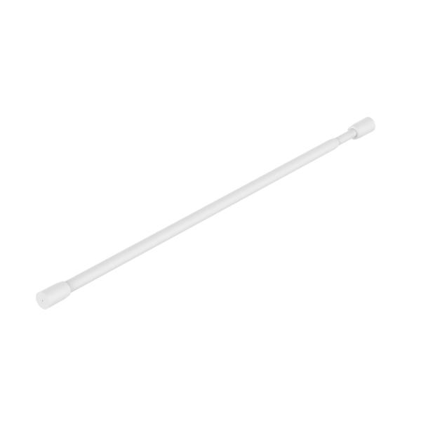 HEIAN SHINDO 突っ張り棒 55 ばね式強力タイプ マットホワイト 幅55~80cm 耐荷重4~3kg パイプ直径: 1.3cm/