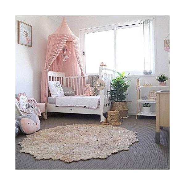 天蓋 カーテン Ins風 スリーピングカーテン キッズテント 吊り下げタイプ お姫様 ガールズ 子供部屋 キッズルーム モスキートネット Sagaretxe Net