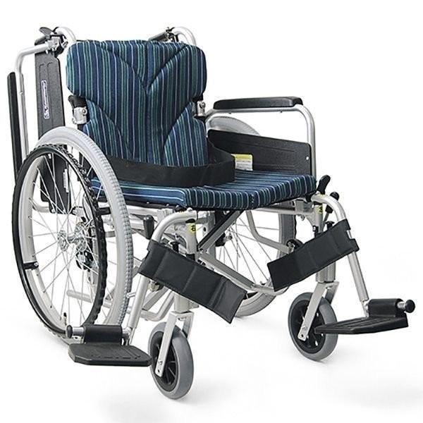 カワムラサイクル 自走式簡易モジュール車いす 低床タイプ KA822-40(38・42)B-LO 介助者用ブレーキ アームレスト跳ね上げ【法人様送料無料】