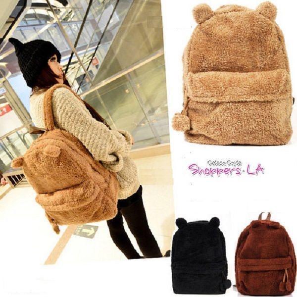 くま耳付きアニマルもこもこボアリュックサック バックパック デイパック Buyee 日本代购平台 产品购物网站大全 Buyee一站式代购 Bot Online