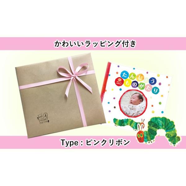 ラッピング ピンクリボン たんじょうものがたり With はらぺこあおむし 手作り 絵本アルバムブック Buyee 日本代购平台 产品购物网站大全 Buyee一站式代购 Bot Online