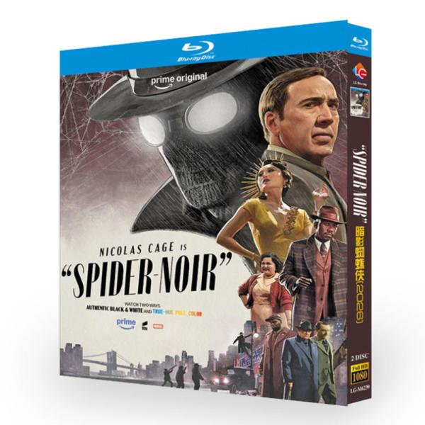 海外映画 日本語字幕「スパイダー・ノワール」海外仕様 全話収録 Blu-ray ブルーレイ