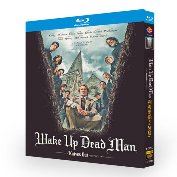 海外映画 日本語字幕 吹き替え音声「ナイブズ・アウト ウェイク・アップ・デッドマン」海外仕様 全話収録 Blu-ray ブルーレイ