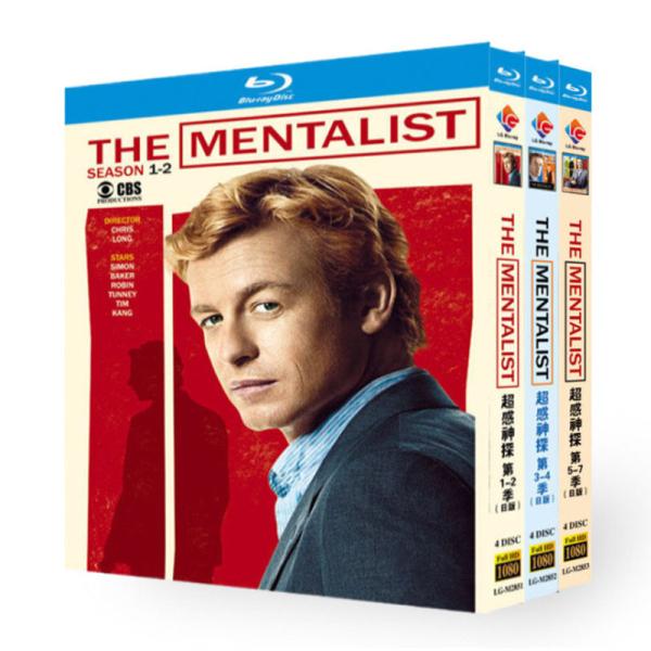 海外ドラマ 日本語字幕 吹き替え音声「THE MENTALIST/メンタリスト」海外仕様 全話収録 Blu-ray ブルーレイ
