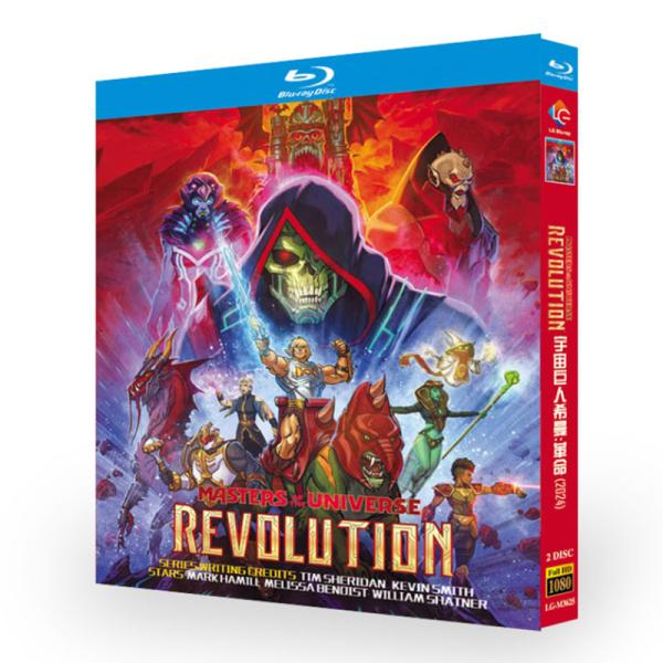 海外ドラマ 日本語字幕「マスターズ・オブ・ユニバース：レボリューション」海外仕様 全話収録 Blu-ray ブルーレイ