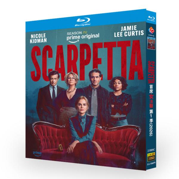 海外ドラマ 日本語字幕 吹き替え音声「スカーペッタ」海外仕様 全話収録 Blu-ray ブルーレイ