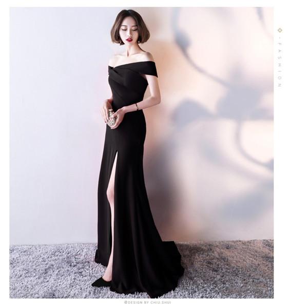 新素材新作 パーティーロングドレス スリットドレス ウエディングドレス ウェディングドレス Albinofoundation Org