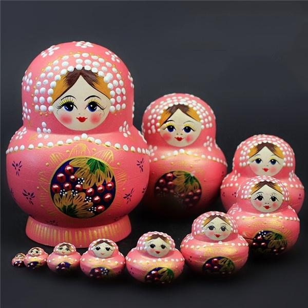 10個組セット ロシア 民芸 お土産 伝統 工芸品 手作り品