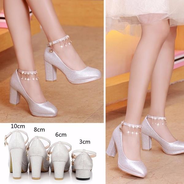 美脚パンプス 大きいサイズ ウェディング靴 ハイヒール ローヒール ウェディングドレスに欠かせない結婚式 発表会 2次会 シルバー Buyee Buyee Japanese Proxy Service Buy From Japan Bot Online