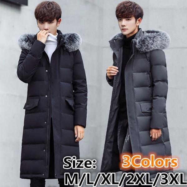 ダウンジャケット ロング メンズ 防風 ダウン ロングダウンジャケット コート 帽子 ファー取り外し可能 メンズファッション 防寒 ダウンコート ブラック Buyee Buyee Japanese Proxy Service Buy From Japan Bot Online