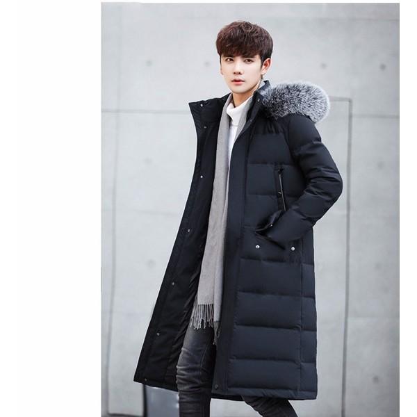 ダウンジャケット ロング メンズ 防風 ダウン ロングダウンジャケット コート 帽子 ファー取り外し可能 メンズファッション 防寒 ダウンコート ブラック Buyee Buyee Japanese Proxy Service Buy From Japan Bot Online