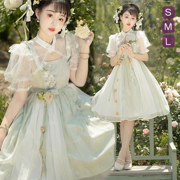華ロリ クラロリ ロリータ ワンピース 中華ロリィタ パーティー 発表会