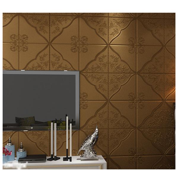壁紙 クッションブリック 70×70cm 10枚セット立体 寝室 キッチン 部屋