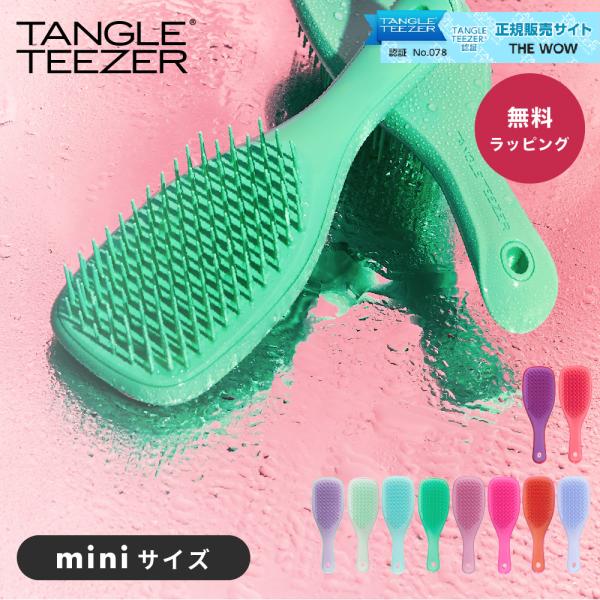 タングルティーザー TANGLE TEEZER ザ・ウェットディタングラー ミニ ヘアブラシ ヘアケア 艶髪 頭皮マッサージ 美容 ヘアサロンブラシ