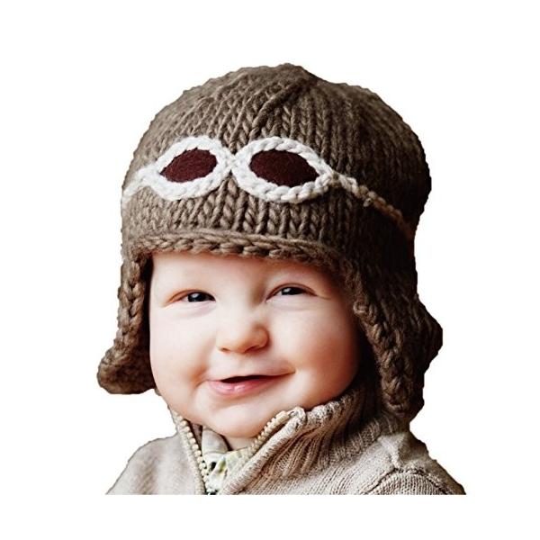 ブルーベリーヒル The Blueberry Hill ベビー 帽子 ニット帽 赤ちゃん ニット 帽子 パイロット アビエイター トープ Www Arilab Com Tr Index Php