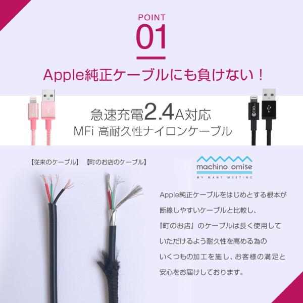 Iphone 充電器 ケーブル 純正品質 ライトニングケーブル Mfi Apple認証 2m 50cm バッテリー Lightning ケーブル 急速充電 Iphone Buyee Buyee Japanese Proxy Service Buy From Japan Bot Online
