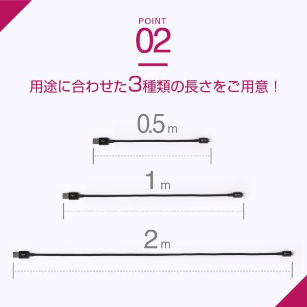 Iphone 充電器 ケーブル 純正品質 ライトニングケーブル Mfi Apple認証 2m 50cm バッテリー Lightning ケーブル 急速充電 Iphone Buyee Buyee Japanese Proxy Service Buy From Japan Bot Online