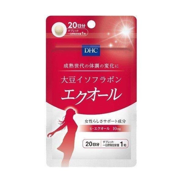 DHC 大豆イソフラボン エクオール 20日分 20粒×4個