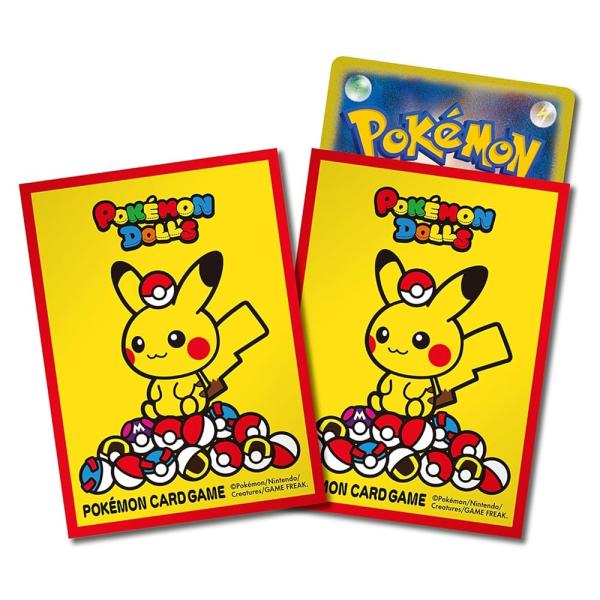 ポケモンセンターオリジナル ポケモンカードゲーム デッキシールド ポケモンドールズ【レッド】
