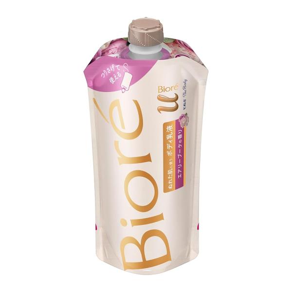ビオレu ザ ボディ 〔 The Body 〕 ぬれた肌に使う ボディ 乳液 エアリーブーケの香り つりさげパック 300ml ボディクリーム