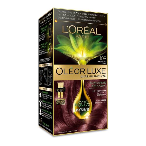 L'Oreal Paris(ロレアルパリ) ヘアカラー オレオリュクス 10Pチェリーピンクブラウン 医薬部外品