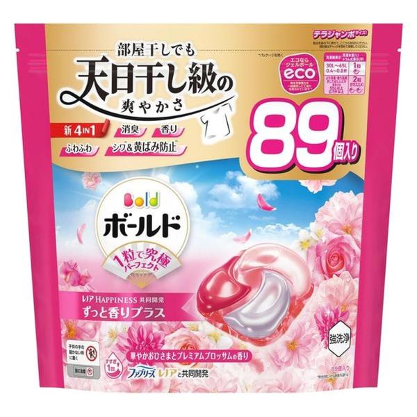 P&G ボールドジェルボール 4D 華やかプレミアムブロッサムの香り つめかえ 詰め替え 詰替 テラジャンボサイズ 89個入