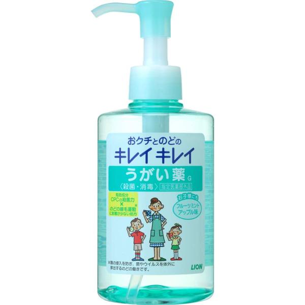 キレイキレイ うがい薬 フルーツミント アップル味 200ml 指定医薬部外品
