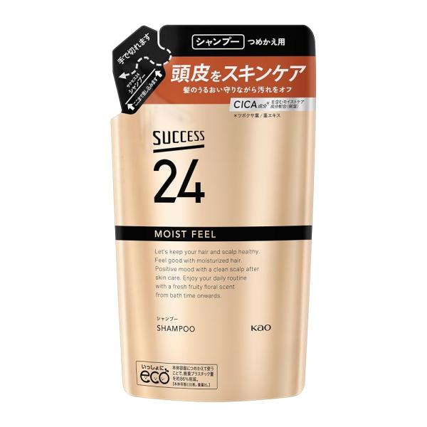 サクセス24 モイストフィールシャンプー つめかえ用 フルーティフローラルの香り 320ｍｌ