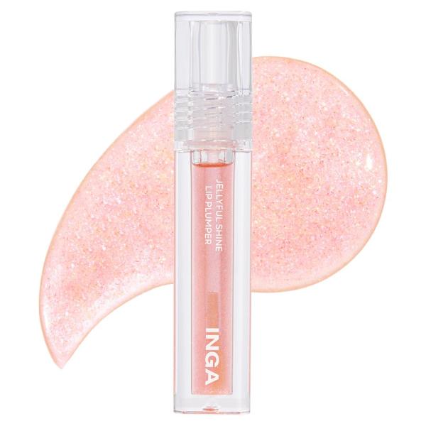 星のかけらのような輝きをたっぷり詰め込んだぷるぷるのゼリープランパー。軽い密着感と温熱&amp;クーリング効果でプランピング。シャインエッセンスオイルと8重ヒアルロン酸の組み合わせで乾いた唇に水分グロスを塗ったようなうるおい感を与えます。