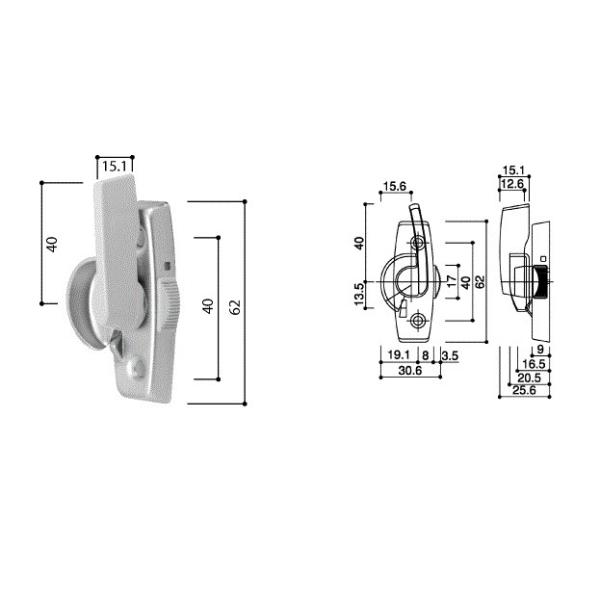 YKK-AP@ށ@NZgEJo[sb`SO@yHH5K13029z