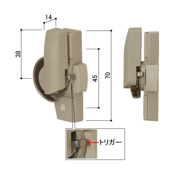 YKK-AP@ށ@NZgEJo[Lsb`ST@yHH5K11482z