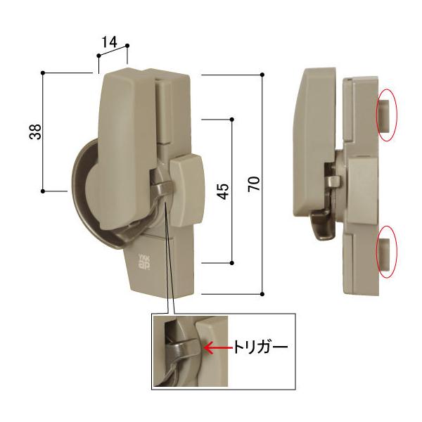 YKK-AP@ށ@NZgEJo[Lsb`ST@yHH5K13112z