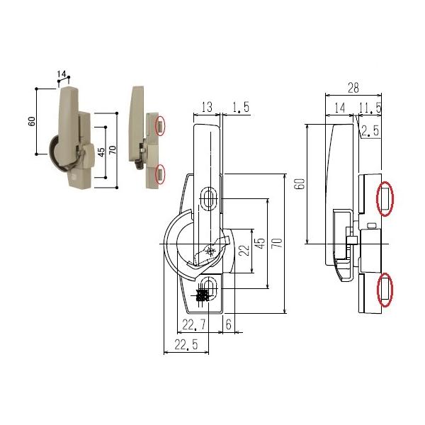 YKK-AP@ށ@NZgEJo[Lsb`ST@yHH5K13114z