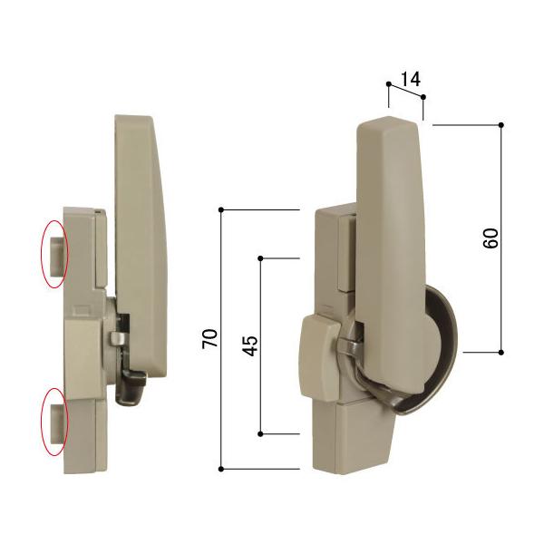 YKK-AP@ށ@NZgJo[Lsb`45@yHH5K13151z